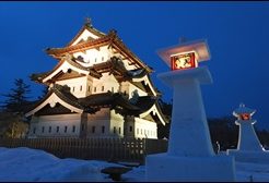 弘前城雪燈籠まつり、2019年、期間、ライトアップ